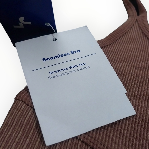 JoyLab Ribbed Seamless Bra - Picture 4 of 11